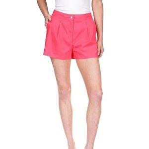 Michael Kors High Rise Pleated Shorts